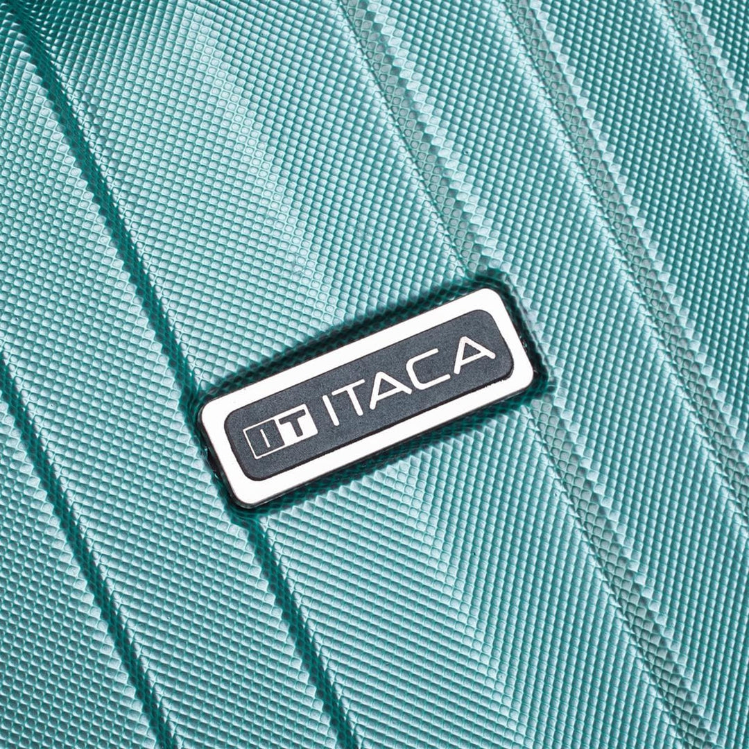 ITACA - Trolley Handgepäck Cabin Trolley Koffer Reisekoffer Hartschalenkoffer mit Zahlenschloss - Ka