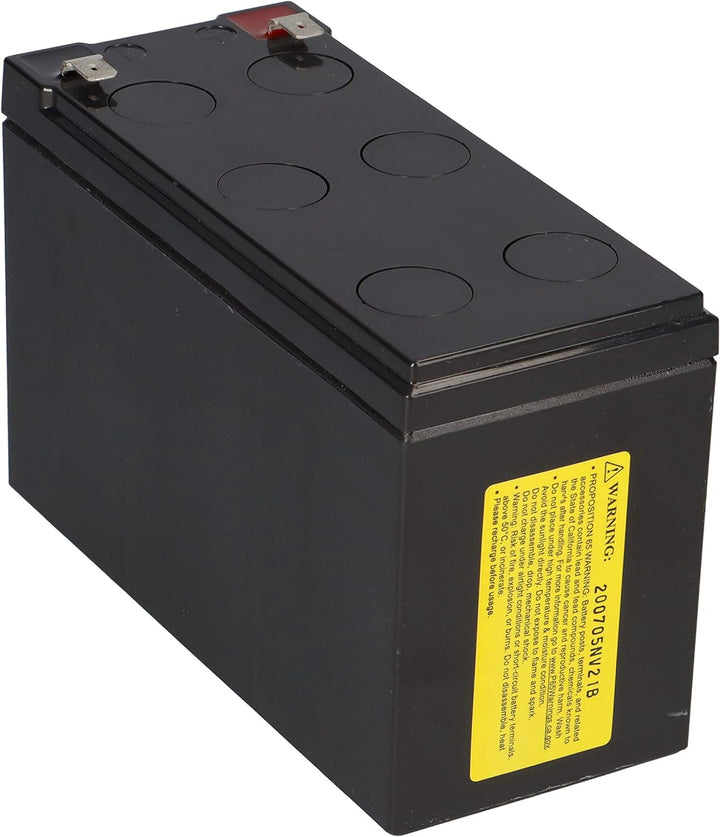 Bleiakku CSB HR 1234W F2 12V 8,4Ah 34W 1,67V/15Min hochstrom Bleigel AGM, kompatibel MP1236H, NPW45-