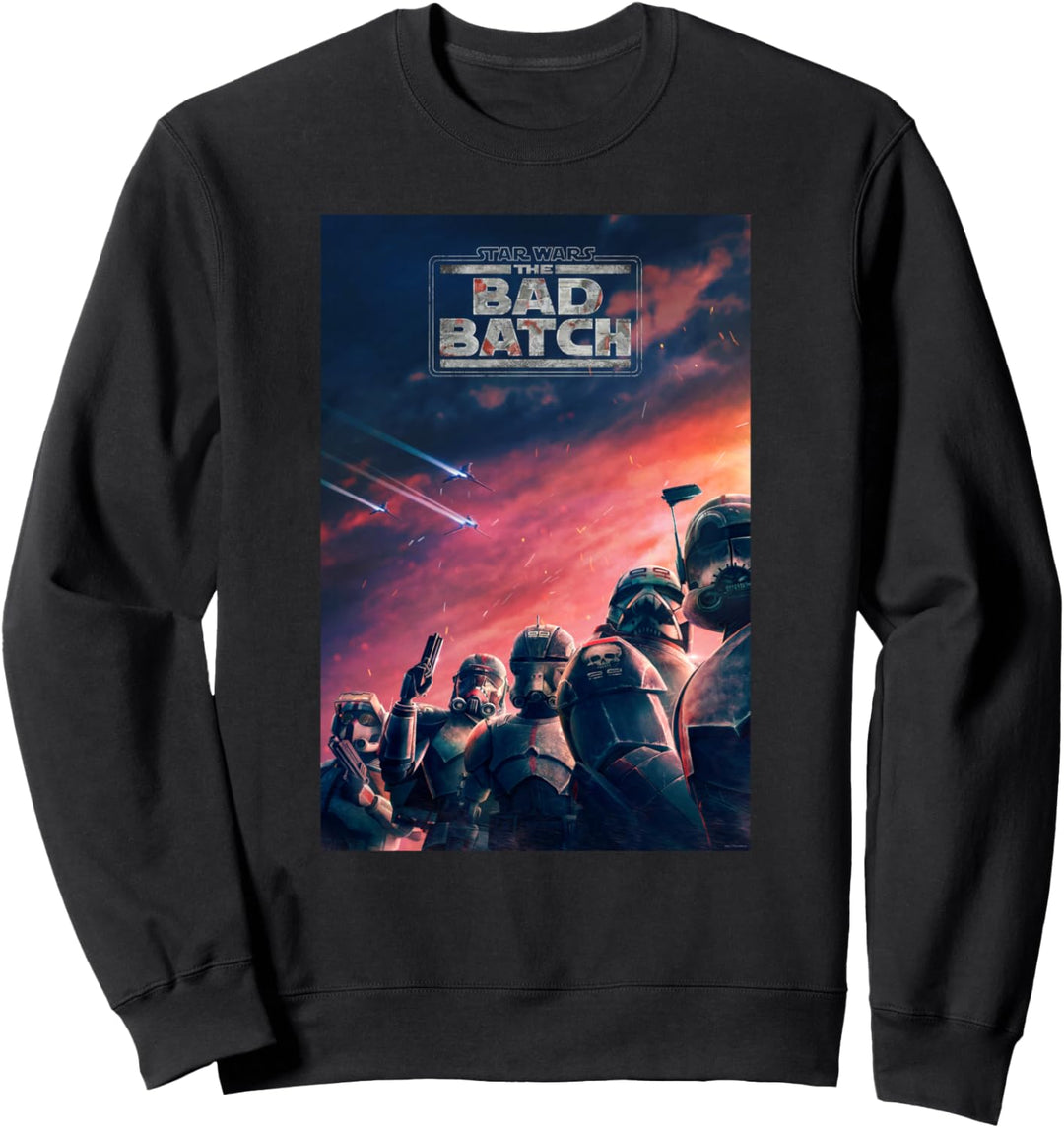 Star Wars The Bad Batch Series Elite Clones Poster Sweatshirt
