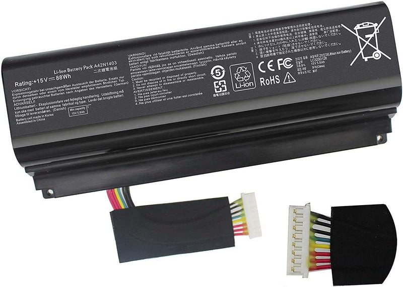 A42N1403 A42LM93 0b110-00290000 4ICR19/66-2 Laptop Batterie Ersatz für Asus G751 G751J G751JL G751JM