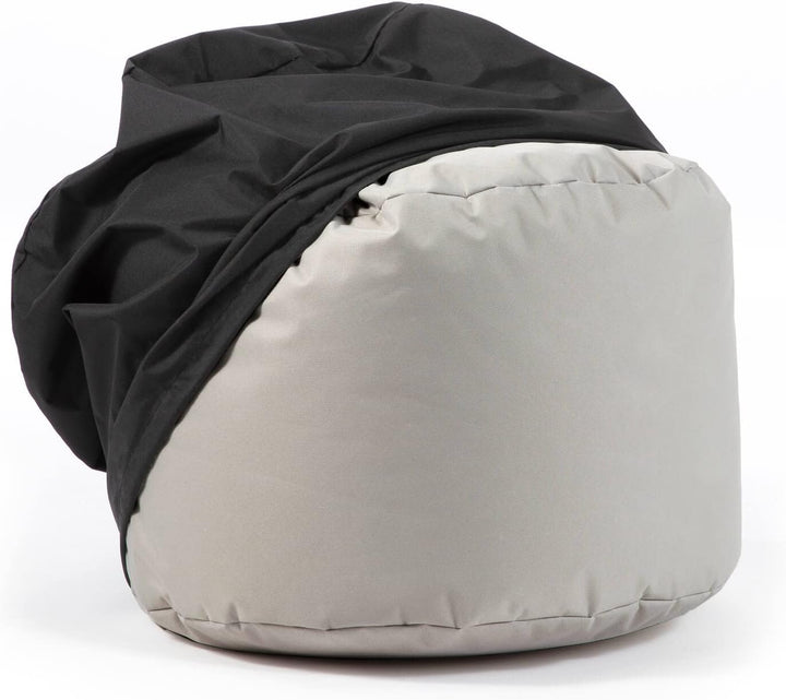 mokebo® Schutzhülle für Outdoor Pouf rund 'Der Beschützer', Cover wasserfest & wetterfest, Sonnensch