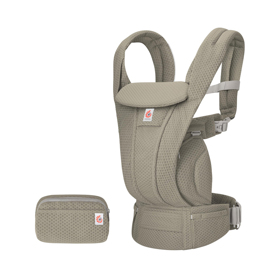Ergobaby Omni Deluxe All-in-One Babytrage für Neugeborene ab Geburt bis 20kg, Ergonomische 4-Positio