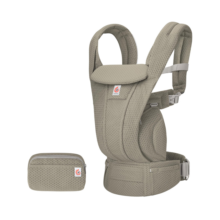 Ergobaby Omni Deluxe All-in-One Babytrage für Neugeborene ab Geburt bis 20kg, Ergonomische 4-Positio