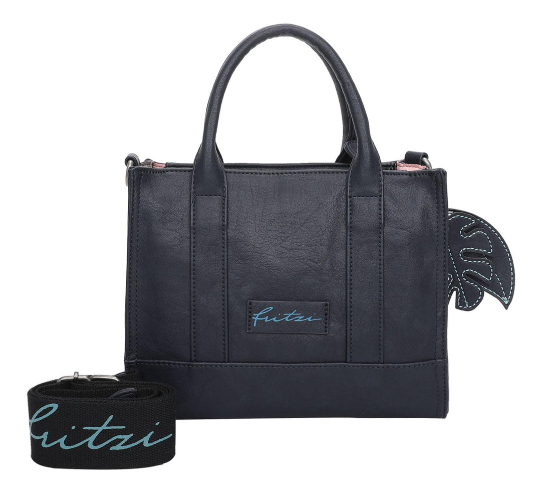 Fritzi aus Preussen Damen Eco Square Handtasche Blau Einheitsgrösse, Blau Einheitsgrösse