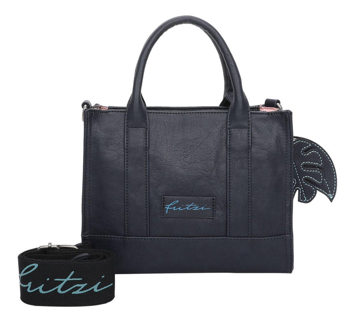 Fritzi aus Preussen Damen Eco Square Handtasche Blau Einheitsgrösse, Blau Einheitsgrösse