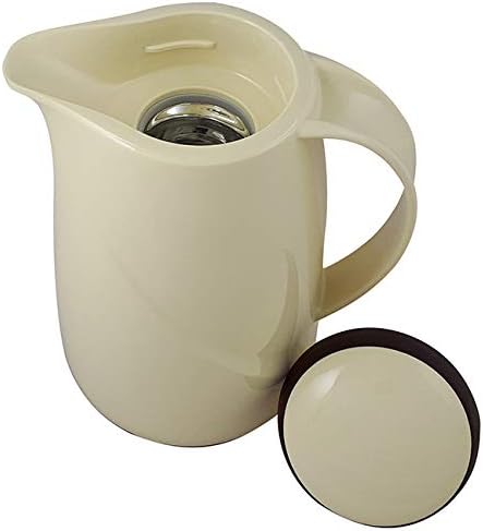Helios Wave Kunststoff-Isolierkanne, vanille, 0,6 Liter Vanille 0,6 Liter, Vanille 0,6 Liter