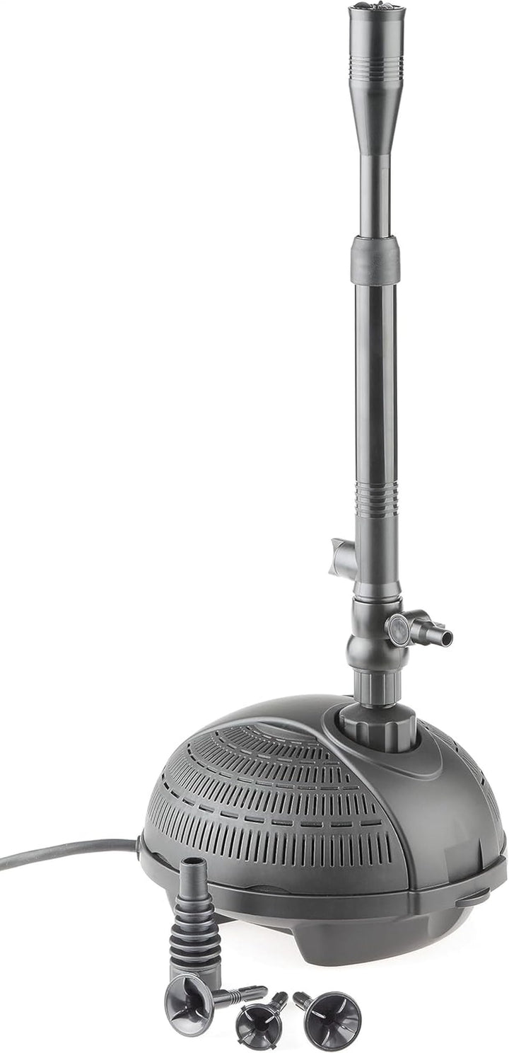 Pontec 56477 PondoVario 3500 - Wasserspielpumpe für den Einsatz in Gartenteich und Zierbrunnen / Tei
