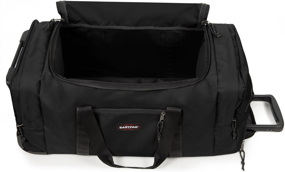 Eastpak Leatherface L + Reisetasche, 86.5 x 36.5 x 38 cm, 104 L - Black (Schwarz), Schwarz