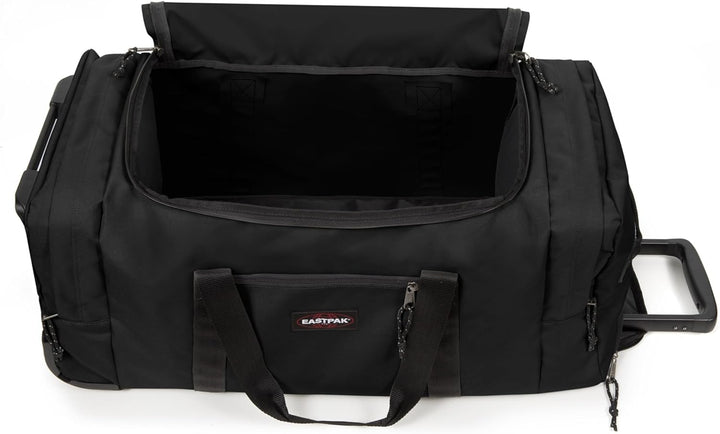 Eastpak Leatherface L + Reisetasche, 86.5 x 36.5 x 38 cm, 104 L - Black (Schwarz), Schwarz