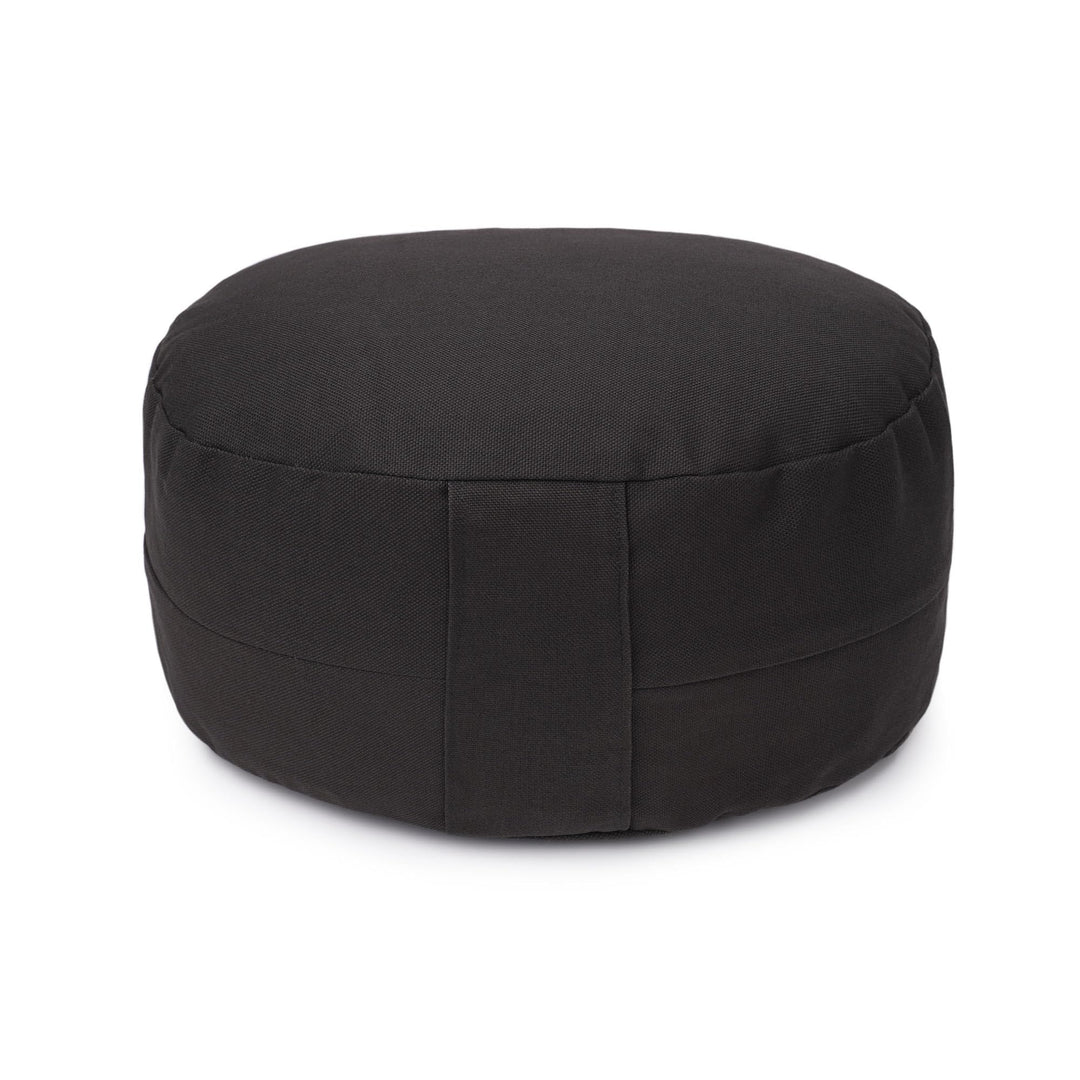 Yogabox Glückssitz® Yogakissen OVAL - regional hergestellt anthrazit, anthrazit