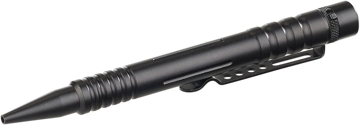 VisorTech Kubotan Kugelschreiber: 4in1-Tactical Pen mit Kugelschreiber, LED-Licht, Glasbrecher (Kubo