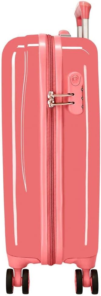 Disney Minnie Lovin Life Kabinenkoffer, Rosa, 38 x 55 x 20 cm, ABS-Kombinationsverschluss, 34 l, 2 k