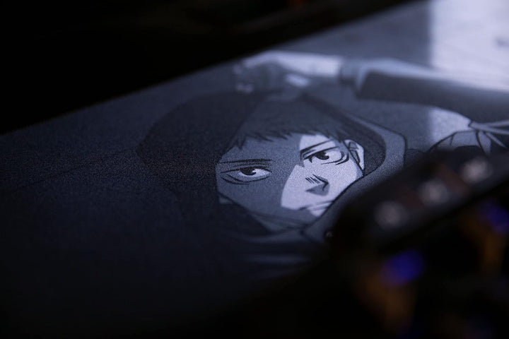 Konix Jujutsu Kaisen Gaming-Mauspad XXL 90 x 46 cm - rutschfeste Unterseite aus Gummi - Motiv Yuji u