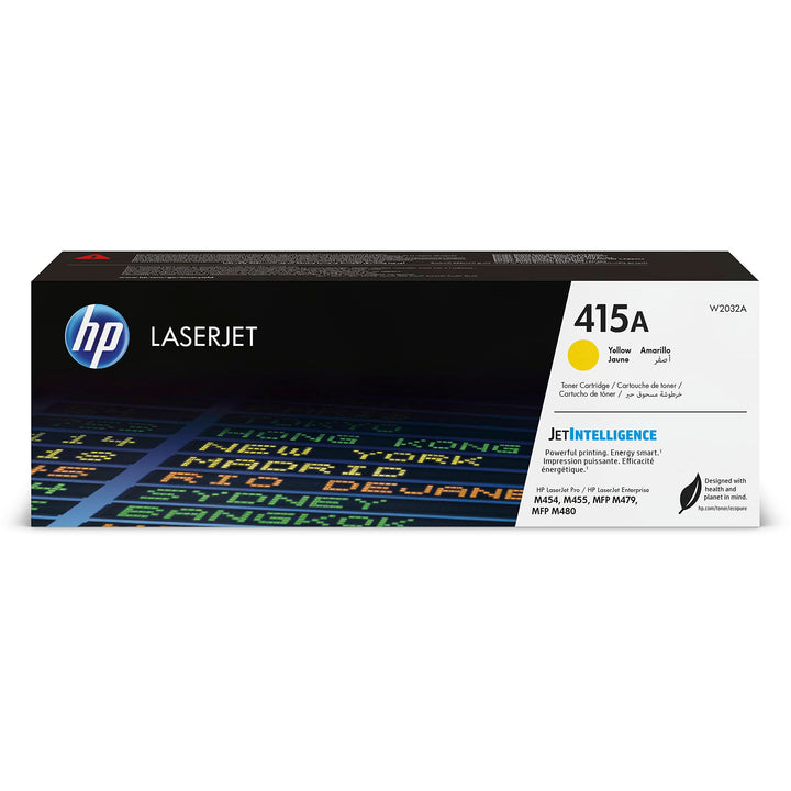 HP 415A (W2032A) Original Toner Gelb für HP LaserJet Pro M454 Gelb Standard, Gelb Standard