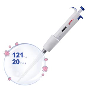 1-10ml Pipetten Pipettor Mikropipette Labor Einkanal Pipettierer Mikroliterpipetten Laborpietten ISO