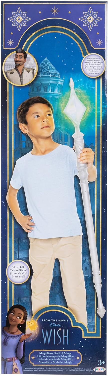Wish - Magnifico's Stab der Magie, 91cm, Silber