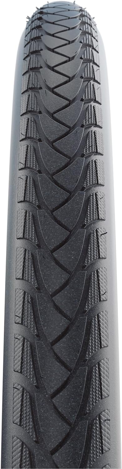 Schwalbe Marathon Plus SmartGuard Tyre, Black/Reflective MARATHON PLUS Evo, SmartGuard, TwinSkin 25-