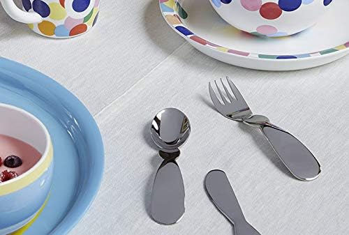 Alessi AM41S3 Kinderbesteckgarnitur, Silber