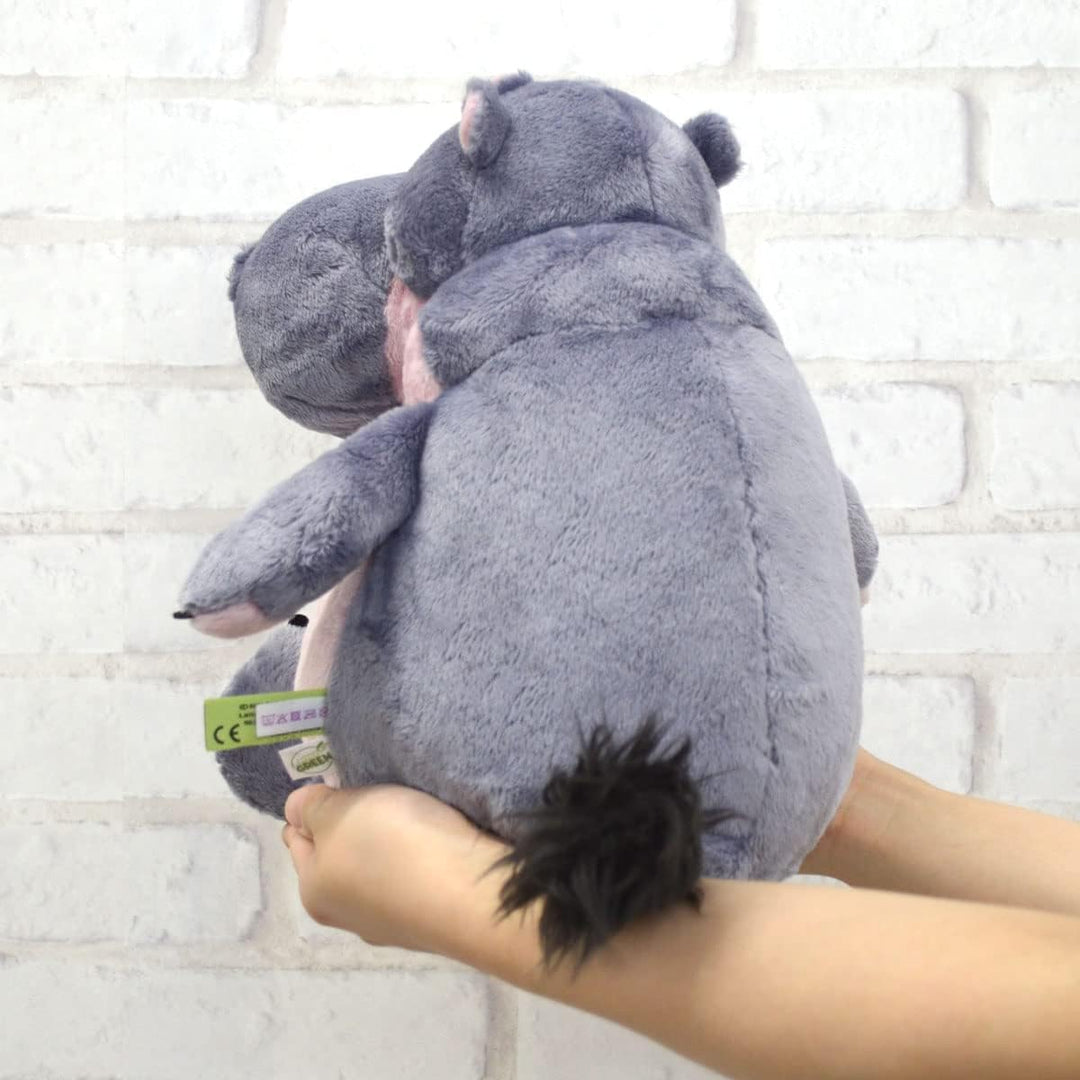 NICI Kuscheltier Nilpferd DJ Nilbert 35cm – Nachhaltiges Plüschtier Nilpferd für Mädchen, Jungen & B