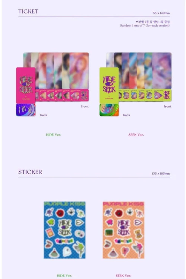 Hide & Seek-Seek Version-Inkl.Photobook, Audio-CD