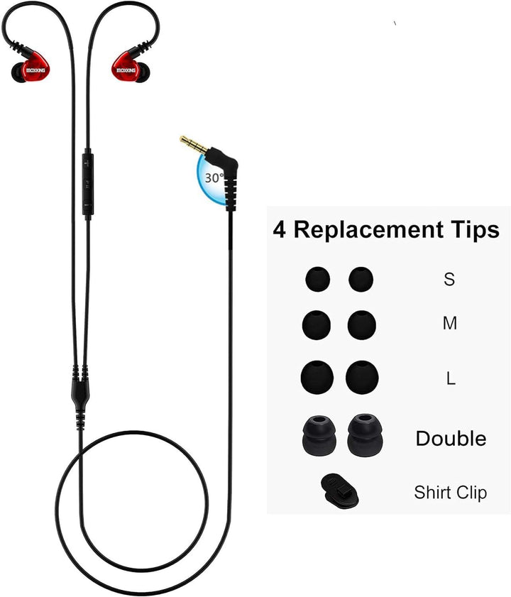 Running Sports Earbud Headphones Wired Over Ear In Ear Headsets Noise Isolation wasserdichte Ohrstöp