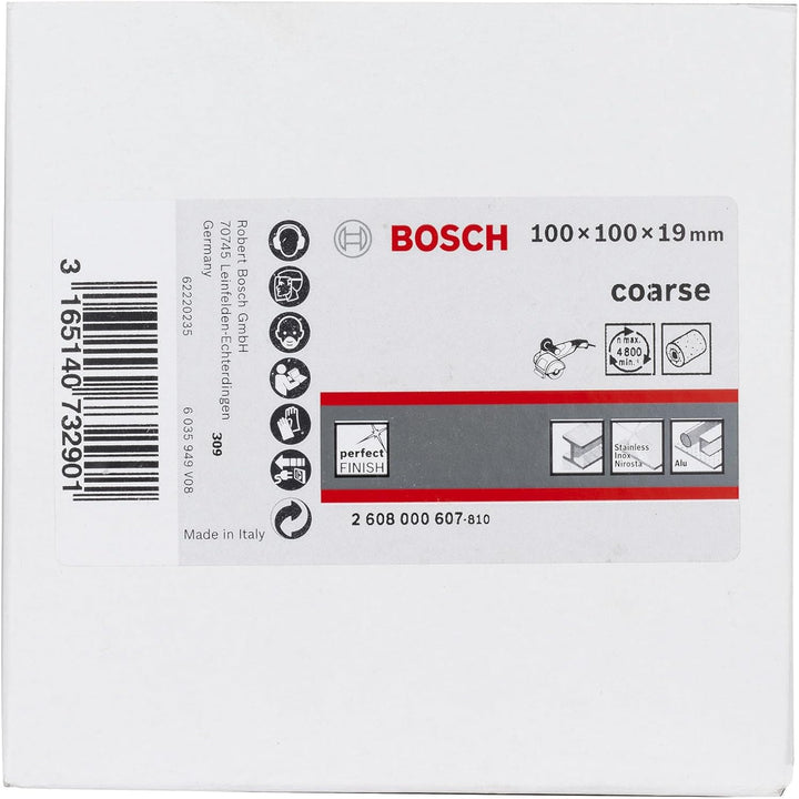 Bosch Accessories Bosch Vliesschleifwalze für Satinierer 19 mm grob 100 mm