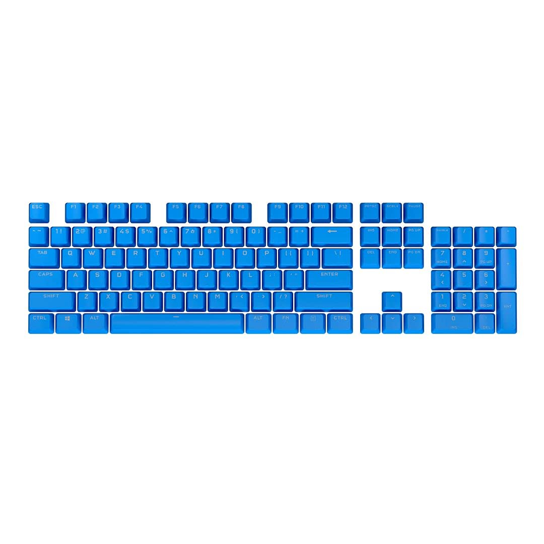 Corsair PBT Double-Shot Pro Keycap Mod Kit, blau, Mod Kit blau