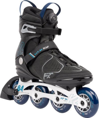 K2 Skates Herren Inline Skates F.I.T. 84 BOA, grey - blue, 30G0615 EU: 47 (UK: 11.5 / US: 12.5) grey