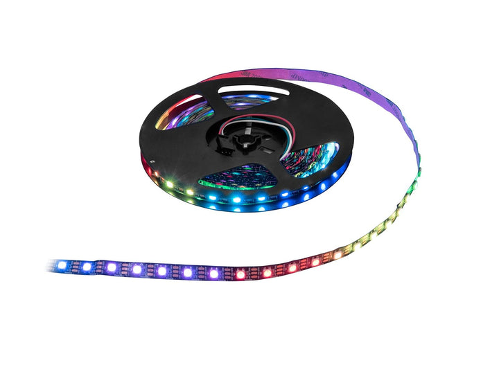 EUROLITE LED Pixel Strip 150 5m RGB 5V | Digitaler LED-Pixelstreifen mit RGB-LEDs für den Innenberei