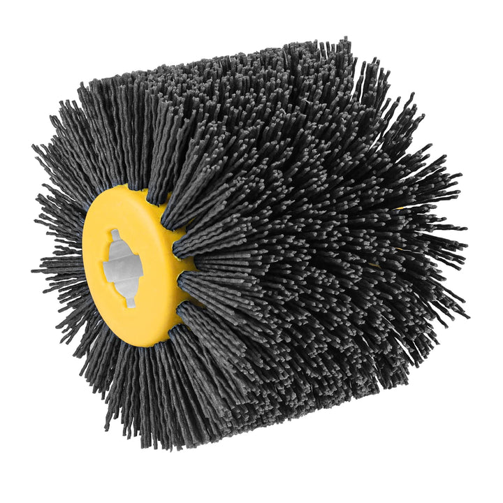 Shineboc Schleifbürsten,180 Körnung 120x100mm Nylonbürste, Polierbürste zum Holzverarbeitung, Grit B