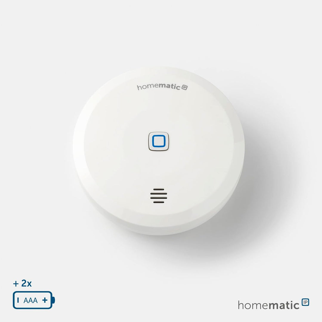 Homematic IP Smart Home 3er-Set Wassersensor, Wassermelder für zuverlässige Alarmierung per Sirene u