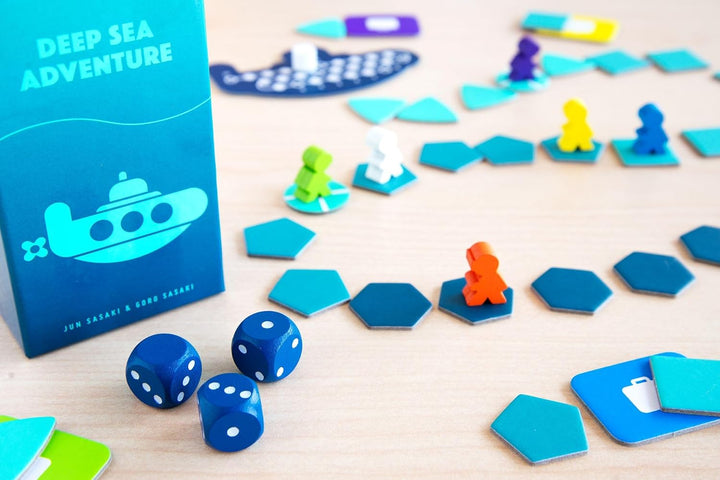 Oink Games "Deep Sea Adventure Boost • Strategisches Würfelspiel für Abenteuer & Spass Game Nights •