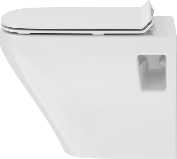 Duravit WC-Sitz DuraStyle, Toilettendeckel aus Urea-Duroplast, Klodeckel mit Edelstahl Scharnieren,