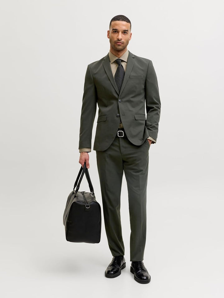 JACK & JONES Male Einreihiger Blazer JPRFRANCO Super Slim Fit Blazer 46 Rosin, 46 Rosin