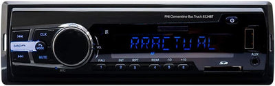 Radio MP3 Player Auto PNI Clementine Bus LKW 8524BT 4x45w, RDS, 12V / 24V 1 DIN cu SD, USB, AUX, RCA