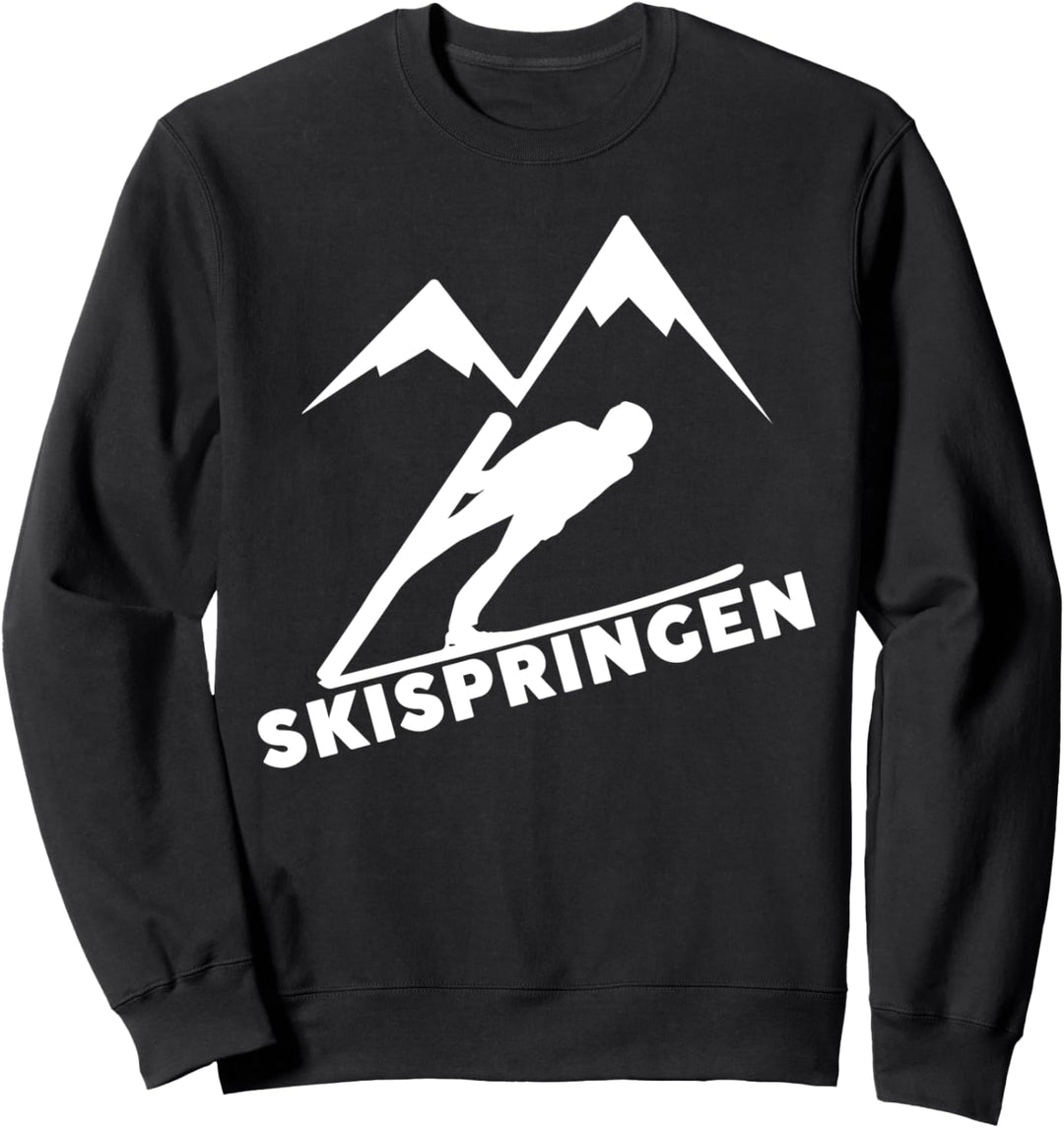 Ski Schanze Skispringen Skispringer Skifliegen Wintersport Sweatshirt