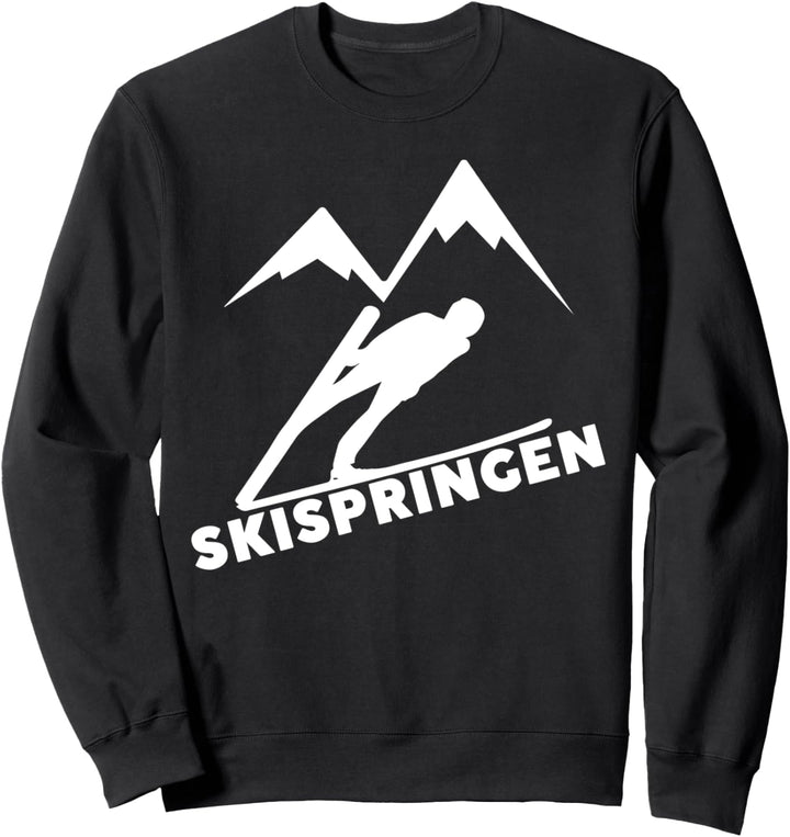Ski Schanze Skispringen Skispringer Skifliegen Wintersport Sweatshirt
