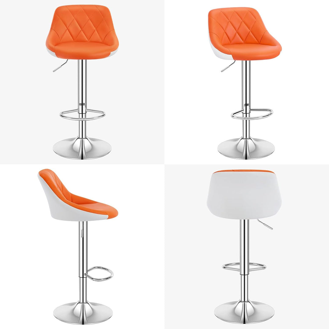 WOLTU® 1x Barhocker Barstuhl Tresenhocker Bistrohocker mit Griff, Design Stuhl, höhenverstellbar, fr