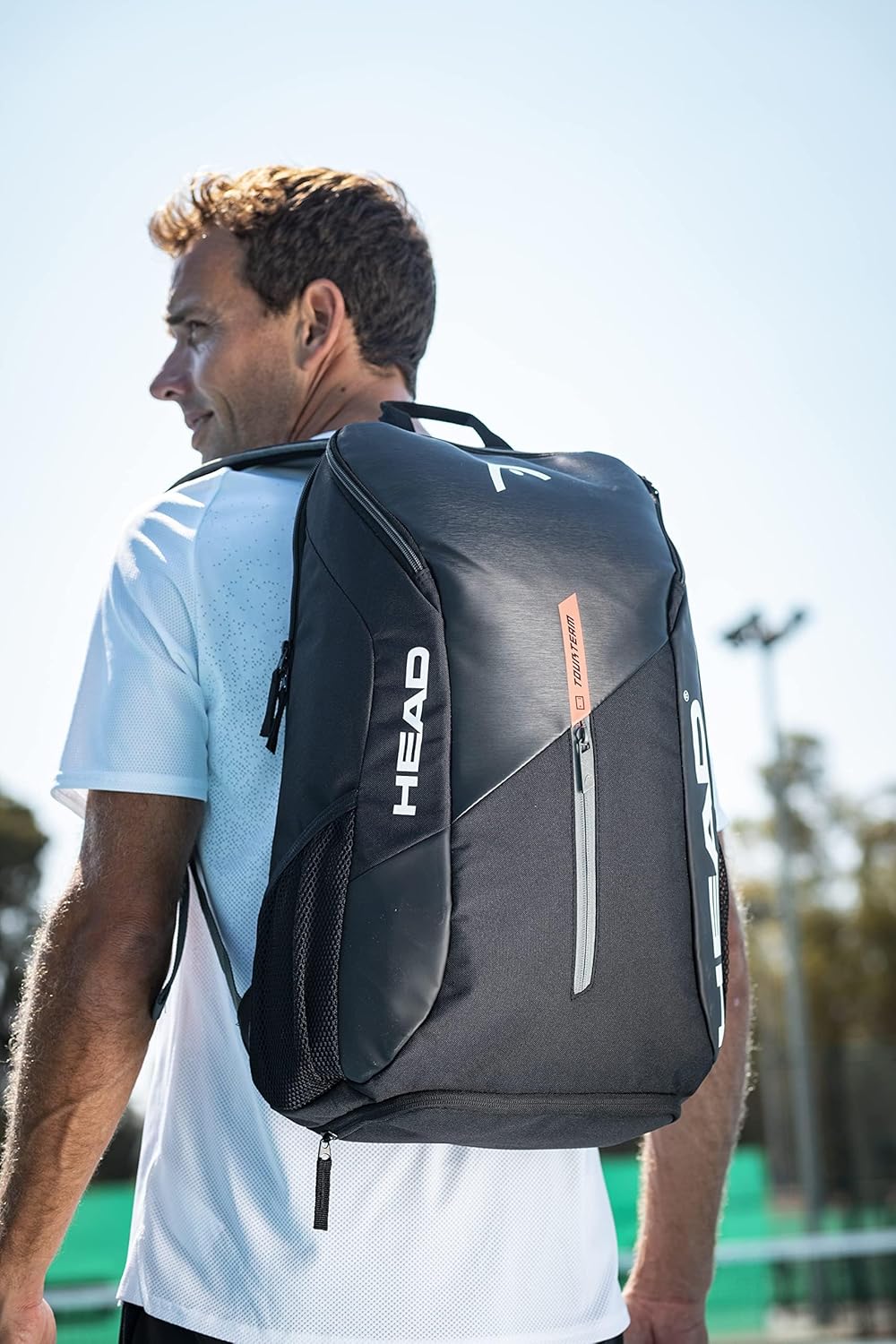 HEAD Tour Team Backpack Schwarz/Orange Einheitsgrösse Single, Schwarz/Orange Einheitsgrösse Single