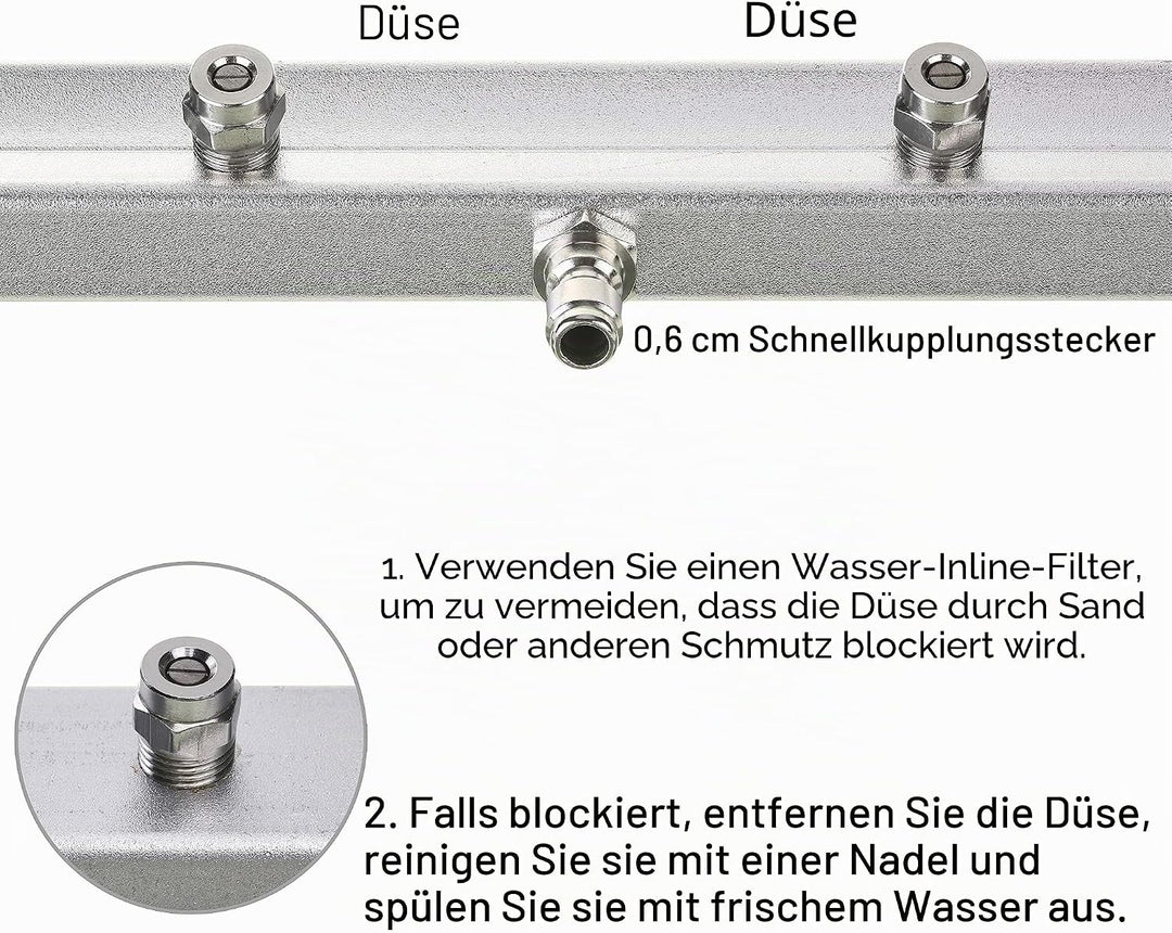 M MINGLE Hochdruckreiniger unter dem Auto, kompatibel mit Kärcher K-Serie, K2, K3, K4, K5, K6, K7, U