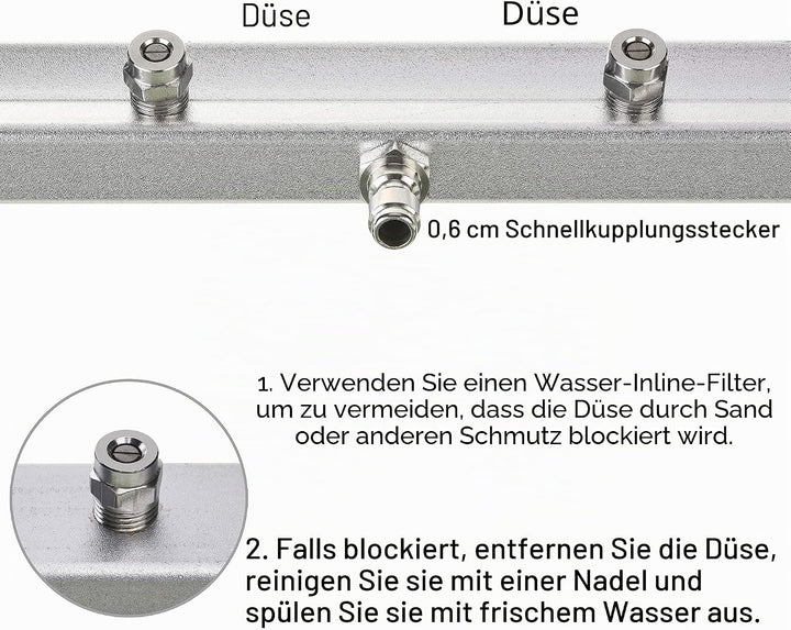 M MINGLE Hochdruckreiniger unter dem Auto, kompatibel mit Kärcher K-Serie, K2, K3, K4, K5, K6, K7, U