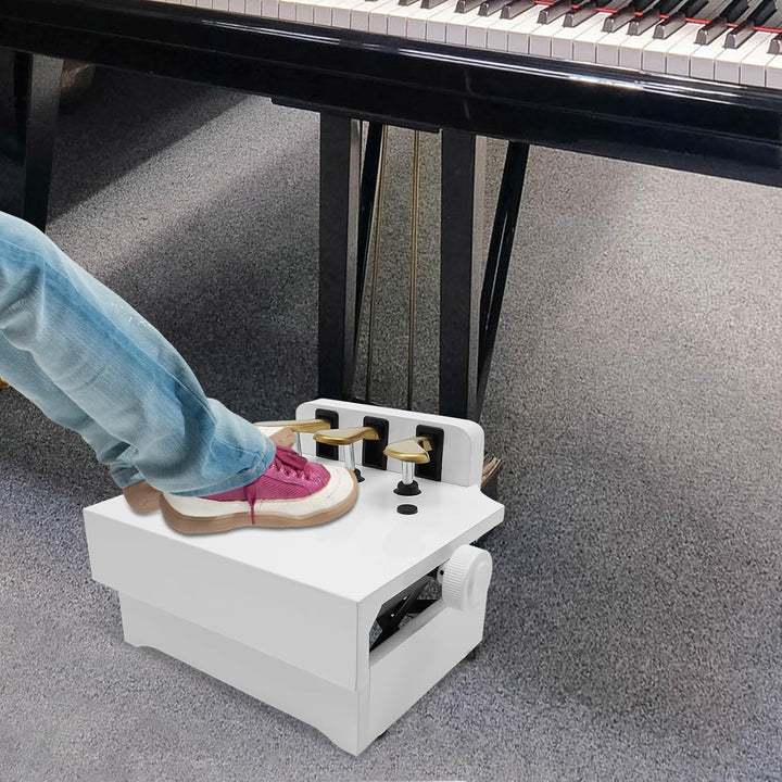 Klavier Pedalverlängerung, Klavier Pedal Extender mit 3 Pedale Klavierpedal-Verlängerungsbank Klavie
