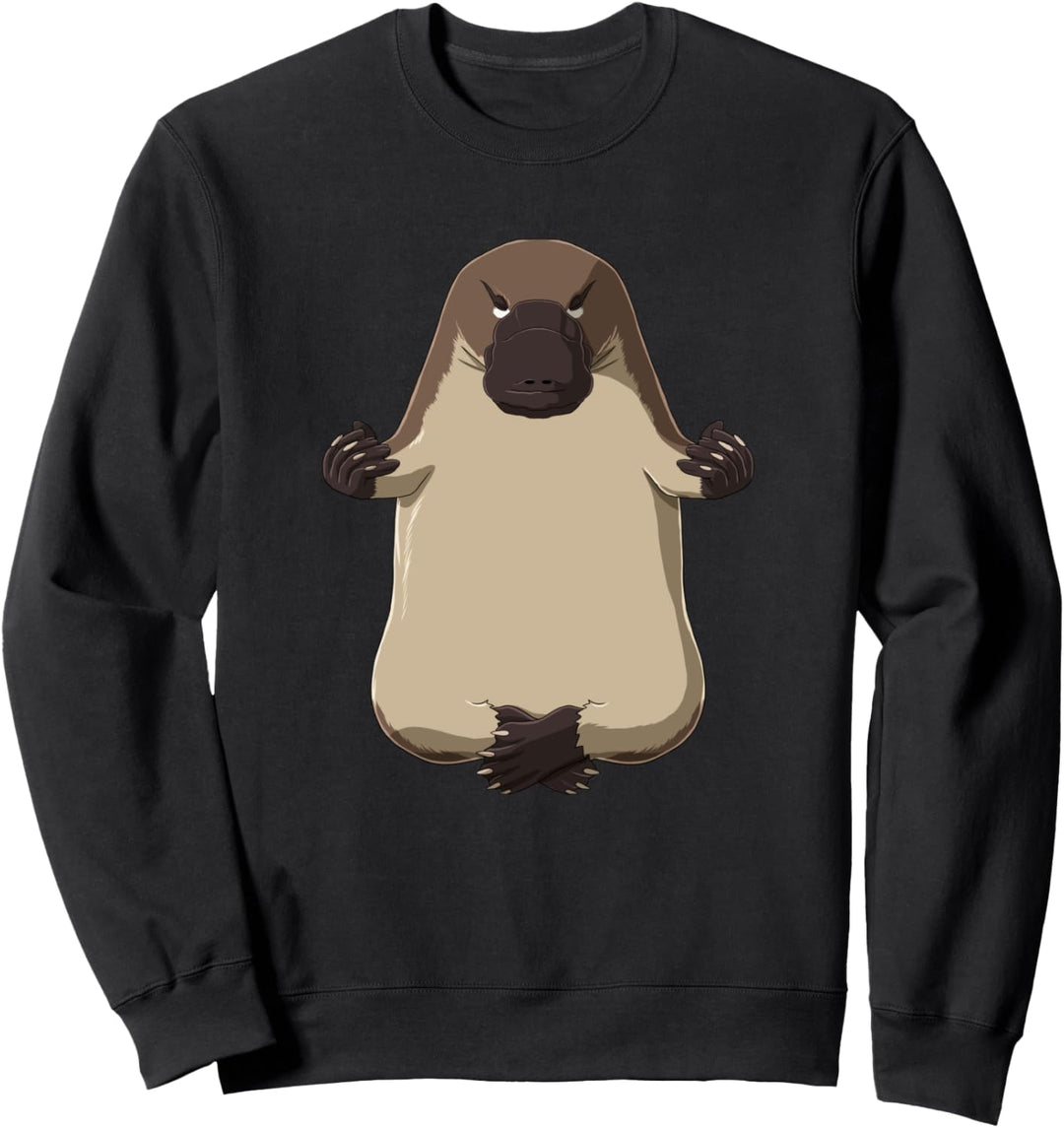 Meditierendes Schnabeltier Sweatshirt