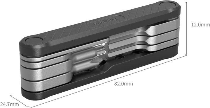 SMALLRIG Kamera Multitool Werkzeug mit Schraubendreher und Schraubenschlüssel, Folding Screwdriver T
