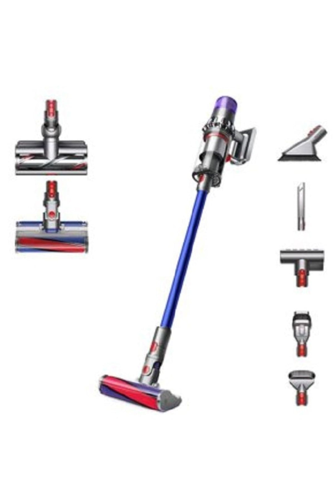Dyson V11 Absolut Extra, Nickel/Blau