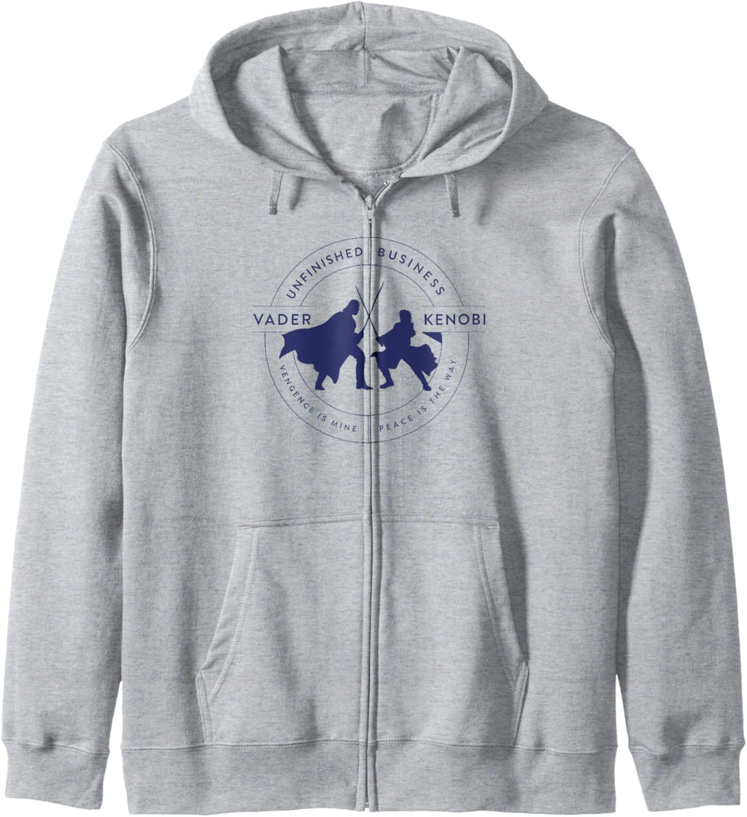 Star Wars: Obi-Wan Kenobi Vader VS Kenobi Silhouette Battle Kapuzenjacke