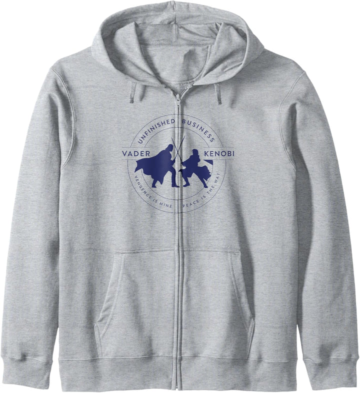 Star Wars: Obi-Wan Kenobi Vader VS Kenobi Silhouette Battle Kapuzenjacke