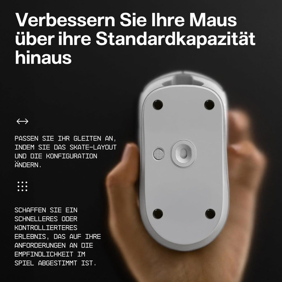 Wallhack PTFE Maus Dot-Skates | Universale Premium Skates für Gaming Mäuse | Ultra-Glattes Gleiten a