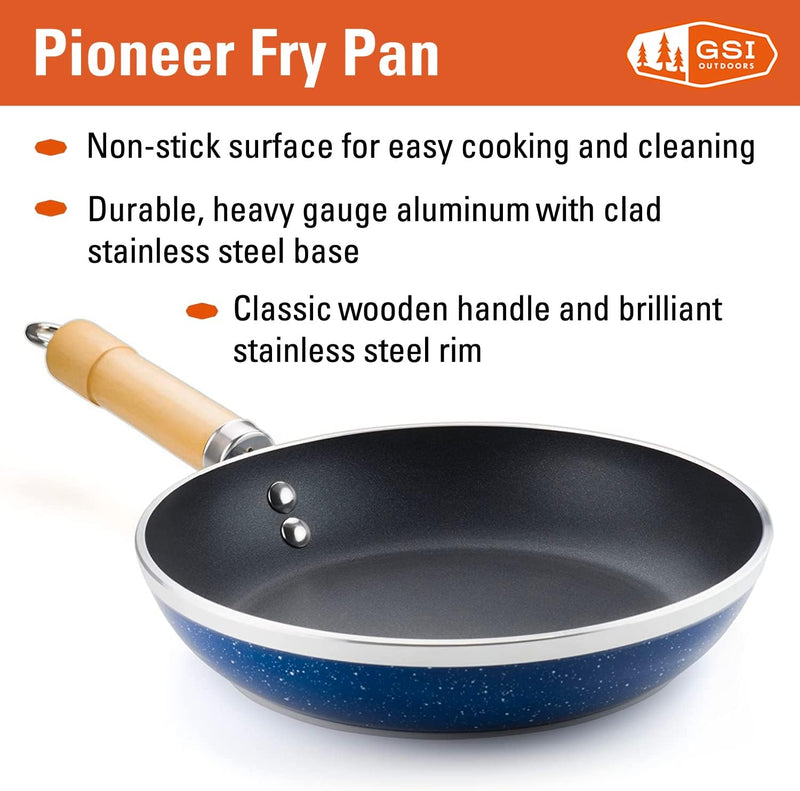 GSI Pfanne Pioneer Fry Pan, blau, 19860, Blau