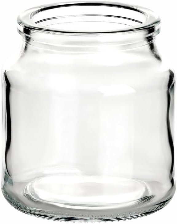gouveo 12er Set Gewürzglas 200 ml (0,20 l) Gewürzglas 200 ml Rondo mit Presskorken rundes Vorratsgla